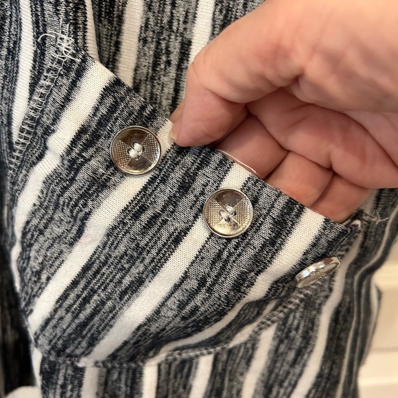 Carol Ray 1x comfy striped top! Perfect for summer - Picture 2 of 3